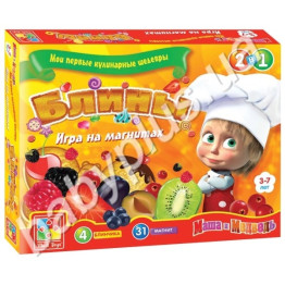 Игра настольная Юный повар (Блины) (рус)