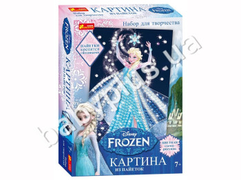 Набор для творчества, Картинка из пайеток Frozen Эльза, Ranok Creative