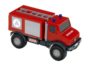 Пожарный автомобиль Unimog с этикеткой, Klein 3815
