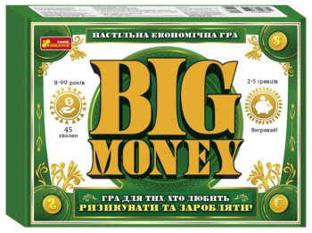 Настільна економічна гра, Big Money, Ranok Creative 12120143У