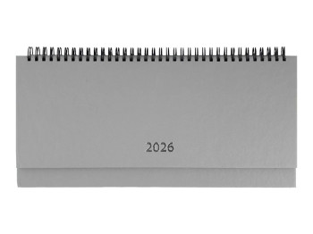 Планінг датований настільний BuromaxStrong 2026, 120 сторінок, сірий