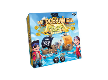 Настільна гра "Морський бій Pirates Gold", 3+, Danko Toys