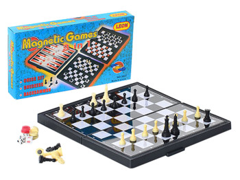 Шахи Magnetic games 3в1. 3831