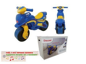 Мотобайк музичний. TM Doloni Toys 0139-64. Укр. пісні.