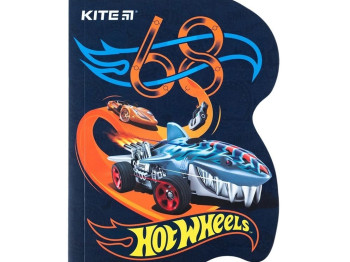Блокнот в клетку А6, 60 листов, Hot Wheels, Kite