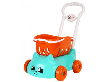 Игровая коляска Котик с корзиной Технок 6924