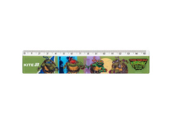 Линейка пластиковая, 15см TMNT Tales of the TMNT, Kite