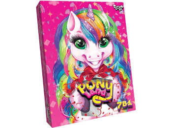 Набір для творчості 7в1 Pony Land, Danko Toys PL-01-01U