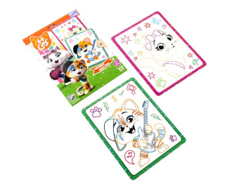 Набор для творчества 44 Кота, Волшебные контуры, Vladi Toys