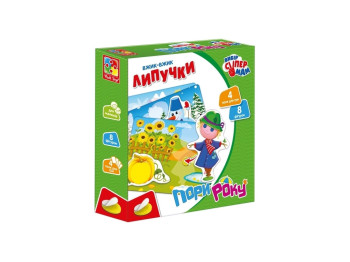 Гра з липучками Пори року, Vladi Toys