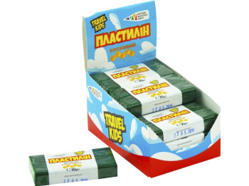 Пластилін восковий, Гамма 333108, зелений. (Ціна за 1 шт)