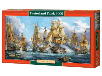 Пазлы Морская баталия, 4000 элементов, Castorland