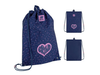 Сумка для взуття зі шнурками Be Kind K25-600M-9, 46×33 см, затяжка шнурком, Kite