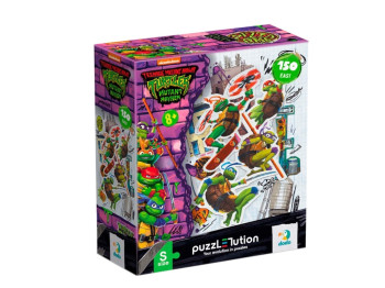 Пазл Easy-S TMNT, Команда Черепашек, 150 элементов, DoDo