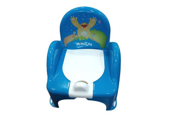 Горщик - стільчик монстрики з музикою блакитний. Tega Baby PO-027-126