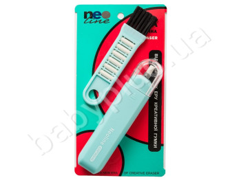 Ластик электрический голубой. NEO LINE AXP-96646