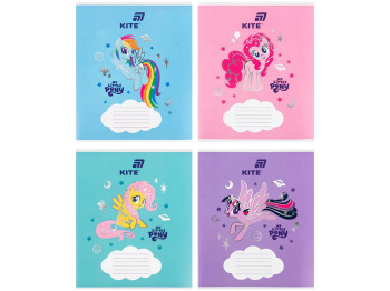 Тетрадь в косу линию My Little Pony Kite LP26-235, 12 листов, микс видов, цена за 1 шт
