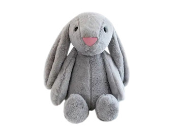 Мягкая игрушка Пушистик, 100 см, большой плюшевый кролик, Копиця