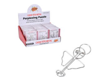 Головоломка металлическая логическая Perplexing Puzzle 5562D, (цена за 1шт.)