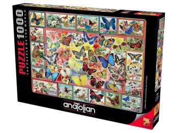 Пазлы Бабочки, 1000 элементов, Anatolian 1094