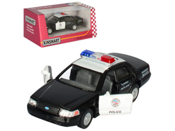 Машинка металлическая инерционная Ford Crown Victoria Police Interceptor Kinsmart KT5327W