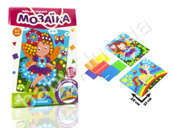 Мягкая мозаика, Фея, Vladi Toys
