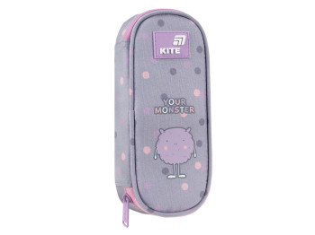 Пенал на отделение с органайзером Kite Cute Monster K26-599-17