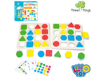 Дерев'яні іграшки геометрики, Tree Toys