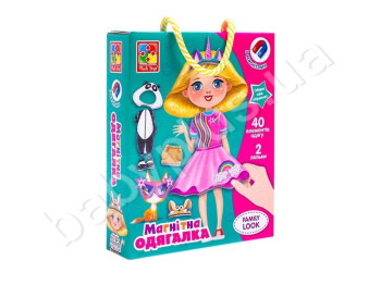 Магнитная одевалка Family look, Vladi Toys
