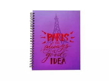 Блокнот у клітину PARIS IS always good idea В6, 120 аркушів, Аркуш 1NB602
