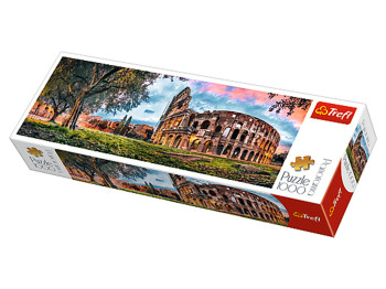 Пазлы Панорама Колизей на рассвете, 1000 элементов, Trefl