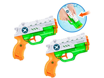 Набор игрушечных водных бластеров X-Shot Warfare Fast Fill Nano Double Pack. Zuru 56334R