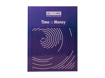 Книга канцелярська синя клітинка, А4, 96 аркушів