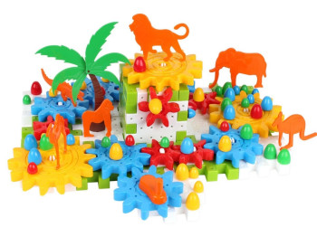 Конструктор Construction Set, 118 деталей, Технок