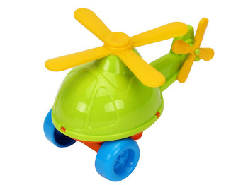 Игрушка Вертолет мини на колесах, ТехноК, 10 см