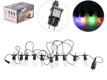 Гирлянда светодиодная наружная Лампочки спираль 5м 10led, R95899