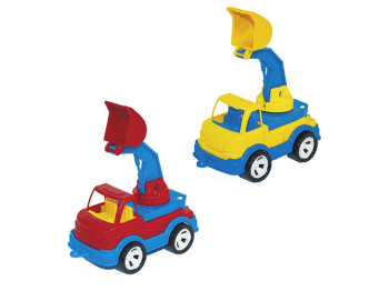 Экскаватор Mini Matik 002/4, 13.5 см, движущийся ковш, Bamsic