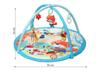 Розвиваючий килимок Лісові друзі 90x52 см. BabyOno 1520