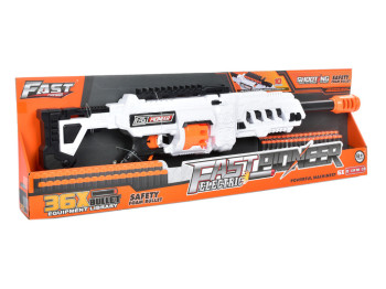 Автомат іграшковий FAST PIONEER на батарейках з м'якими кулями 36 шт. Blaster BIG502