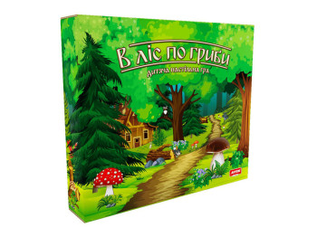Настільна гра В ліс по гриби. Artos Games 4820130621359