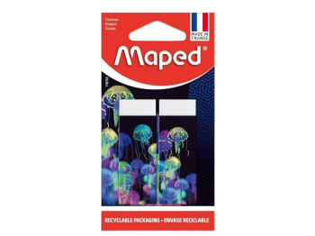 Набір гумок DEEPSEA PARADISE в блістерній картці по 2шт, MAPED MP.116116