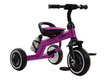 Дитячий триколісний велосипед. Turbo Trike M 3648-9, фіолетовий