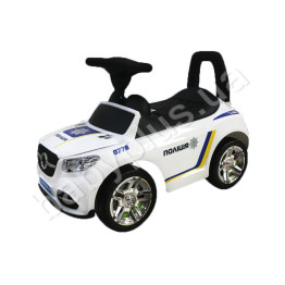 Каталка Mercedes Benz свет, музыка. цвет белый. Masterplay 2-002