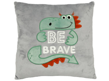 Подушка игрушка Дракончик Be Brave 33 см, мягкая форма, Tigres
