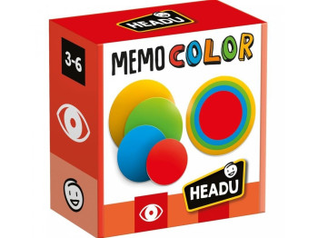 Розвиваюча гра Мемо кольори. HEADU MU51289