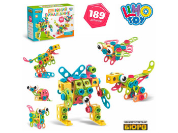 Конструктор на шурупах. Limo Toy KB 096. 189 деталей