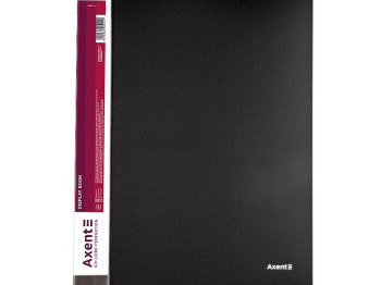 Папка дисплей-книга Axent 1030-01-A A4, 30 файлів, чорна, Axent