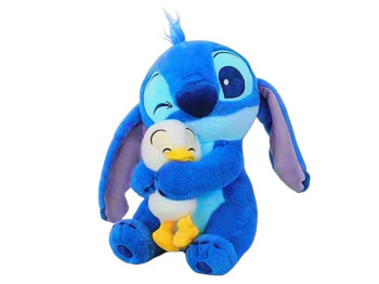 Мягкая игрушка Стич с уточкой, 25 см