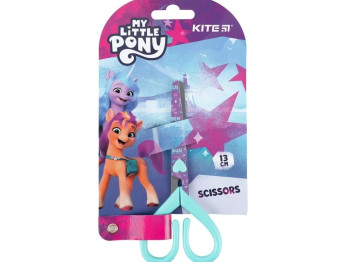 Ножницы детские с рисунком My Little Pony, 13 см, ручки в форме сердца, Kite
