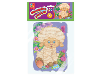 Пазлы на магните А5 Овечка, Vladi Toys